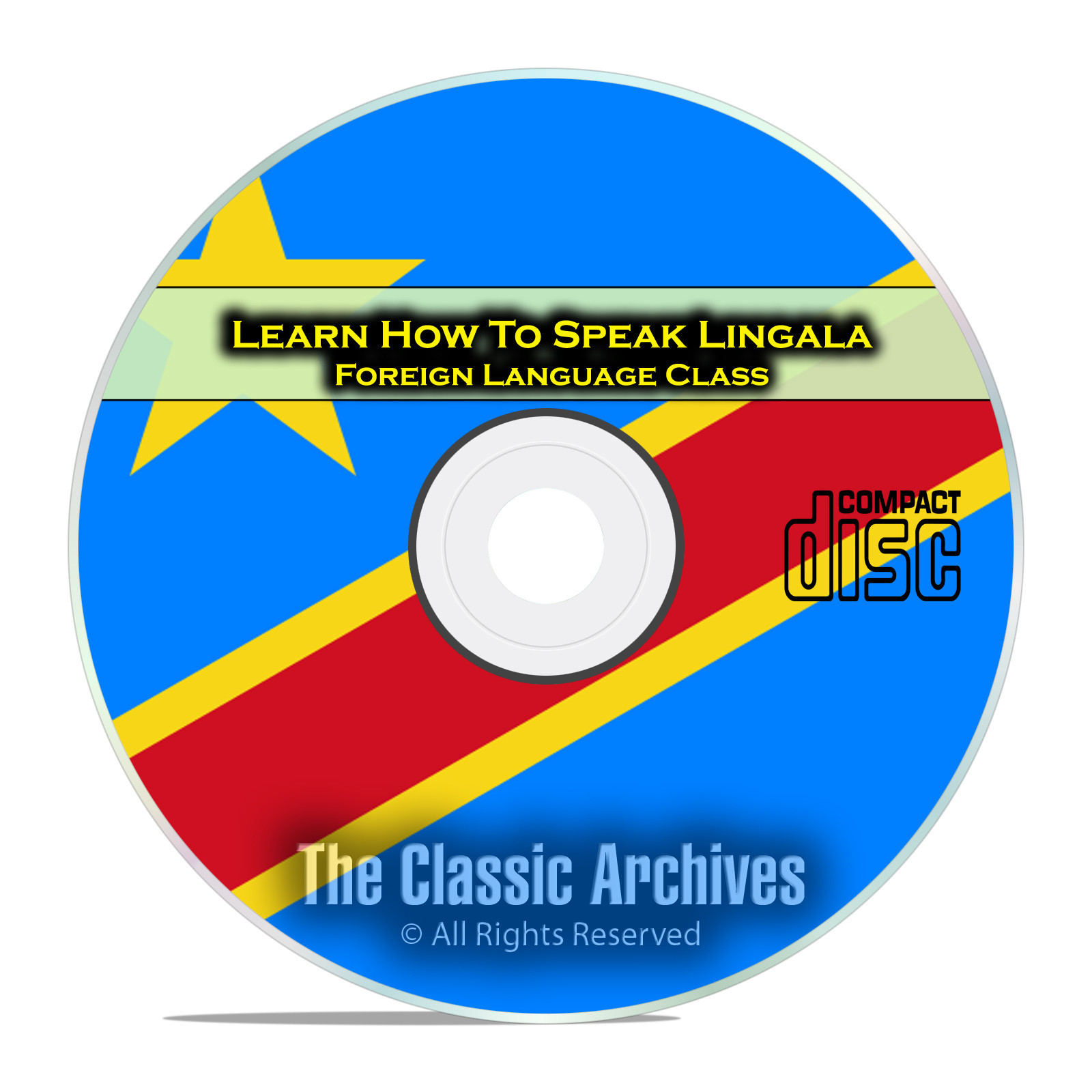 Learn How To Speak Lingala, Fast & Easy Foreign Language Training Course, CD E07