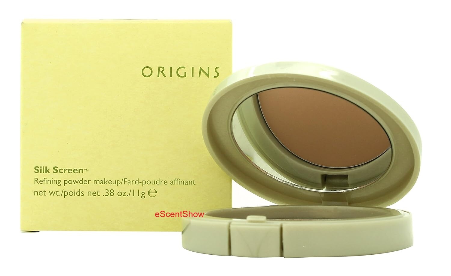 ORIGINS SILK SCREEN REFINING POWDER MAKEUP PRESSED .38 OZ / 11 G ORIGINAL NIB
