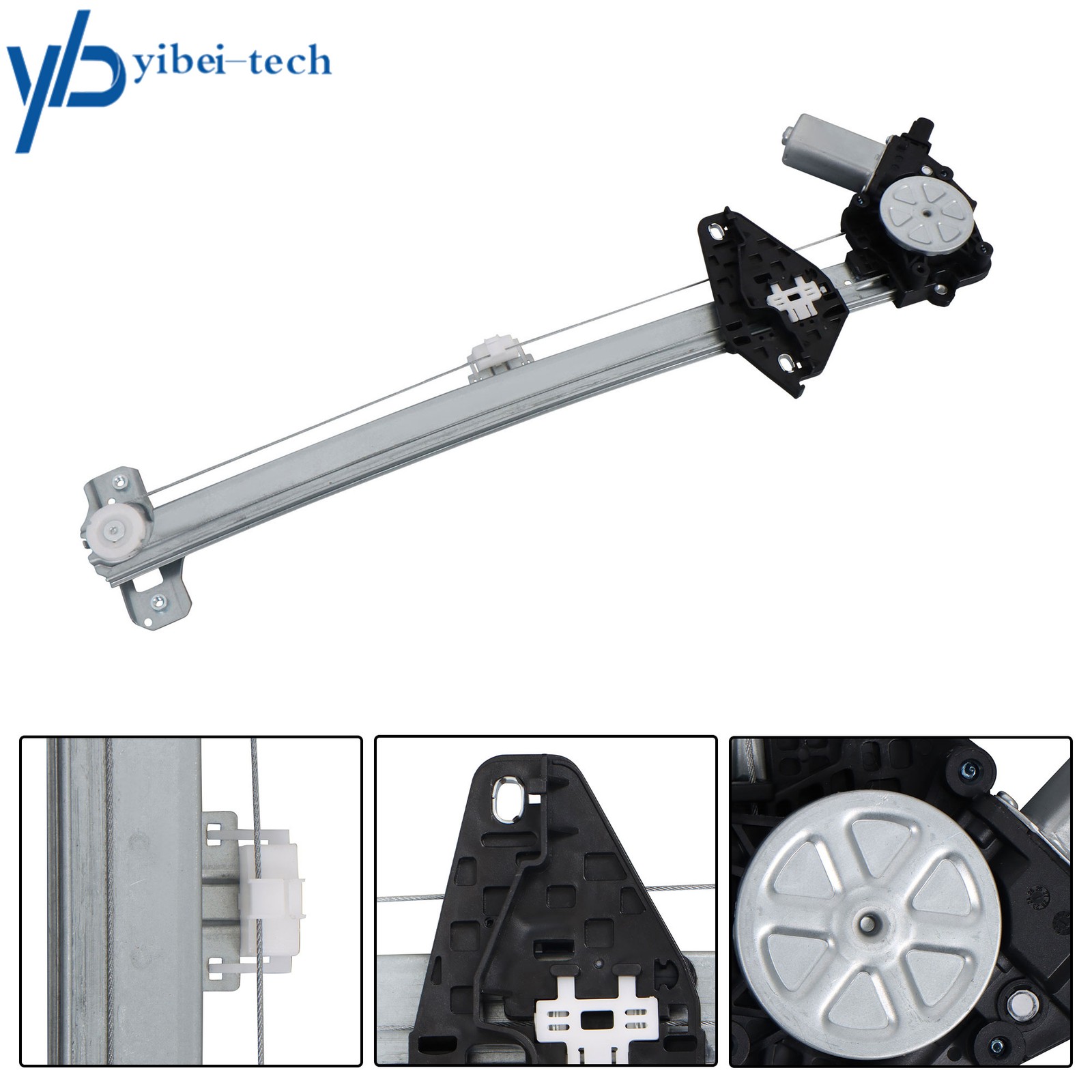 For Honda CR-V 2007-2011 Front Passenger Side Power Window Regulator with Motor
