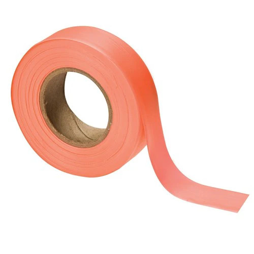 Mossy Oak Hunting Blaze Orange Reflective Flagging Tape 150' Rolls 3-Pack