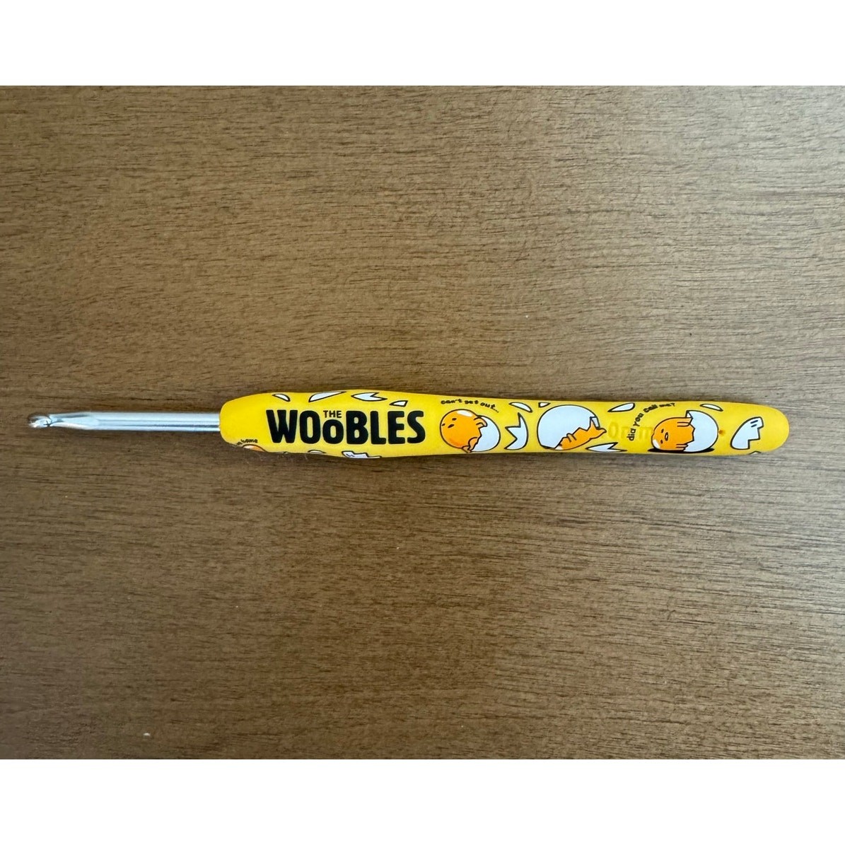 *Never Used* The Woobles Gudetama™ Shell of a Time Collectible Crochet Hook