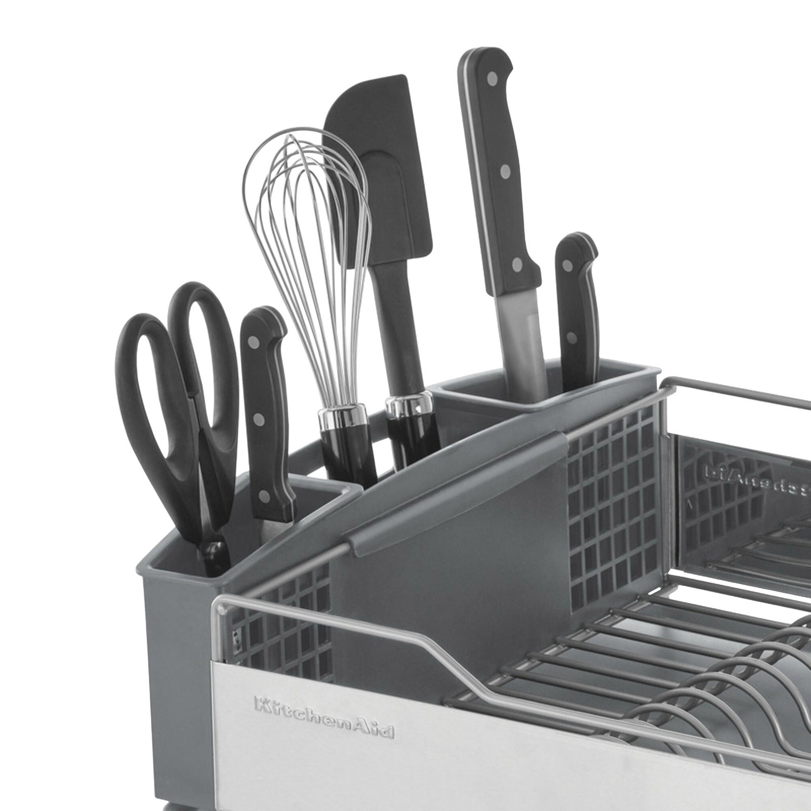 KITCHENAID STAINLESS STEEL FULL- SIZED DISH-DRYING RACK