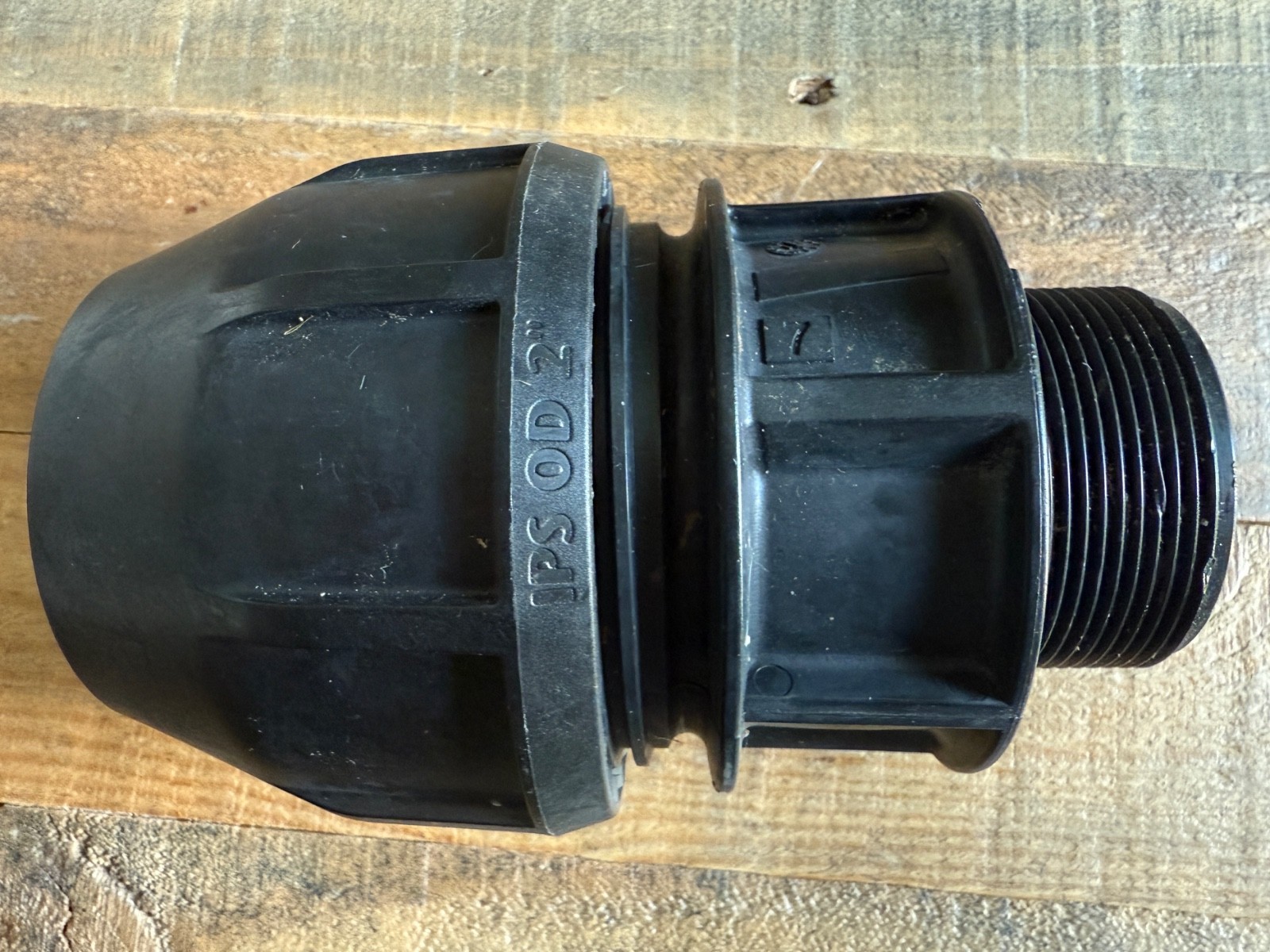 Harco Philmac Irrigation Fitting 2" HDPE X MPT NPT Male Adapter 77-33088