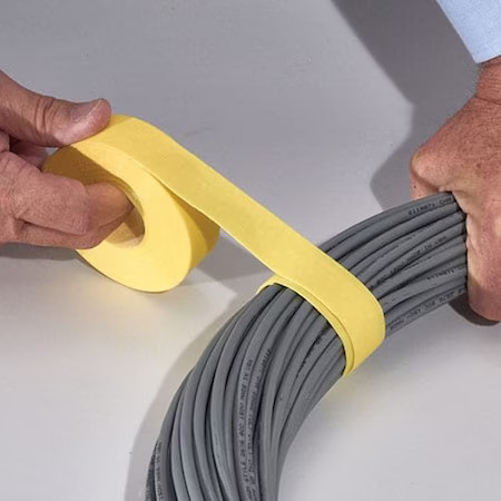 Rip-Tie G-20-075-Bu Cable Tie Wrap, 75 Ft L, 3/4 In Max Bundle Dia., Blue,