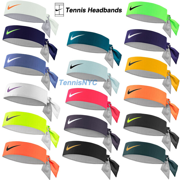 NIKE Headbands Head Tie Tennis Running Basketball Federer Nadal Delpo N0003204