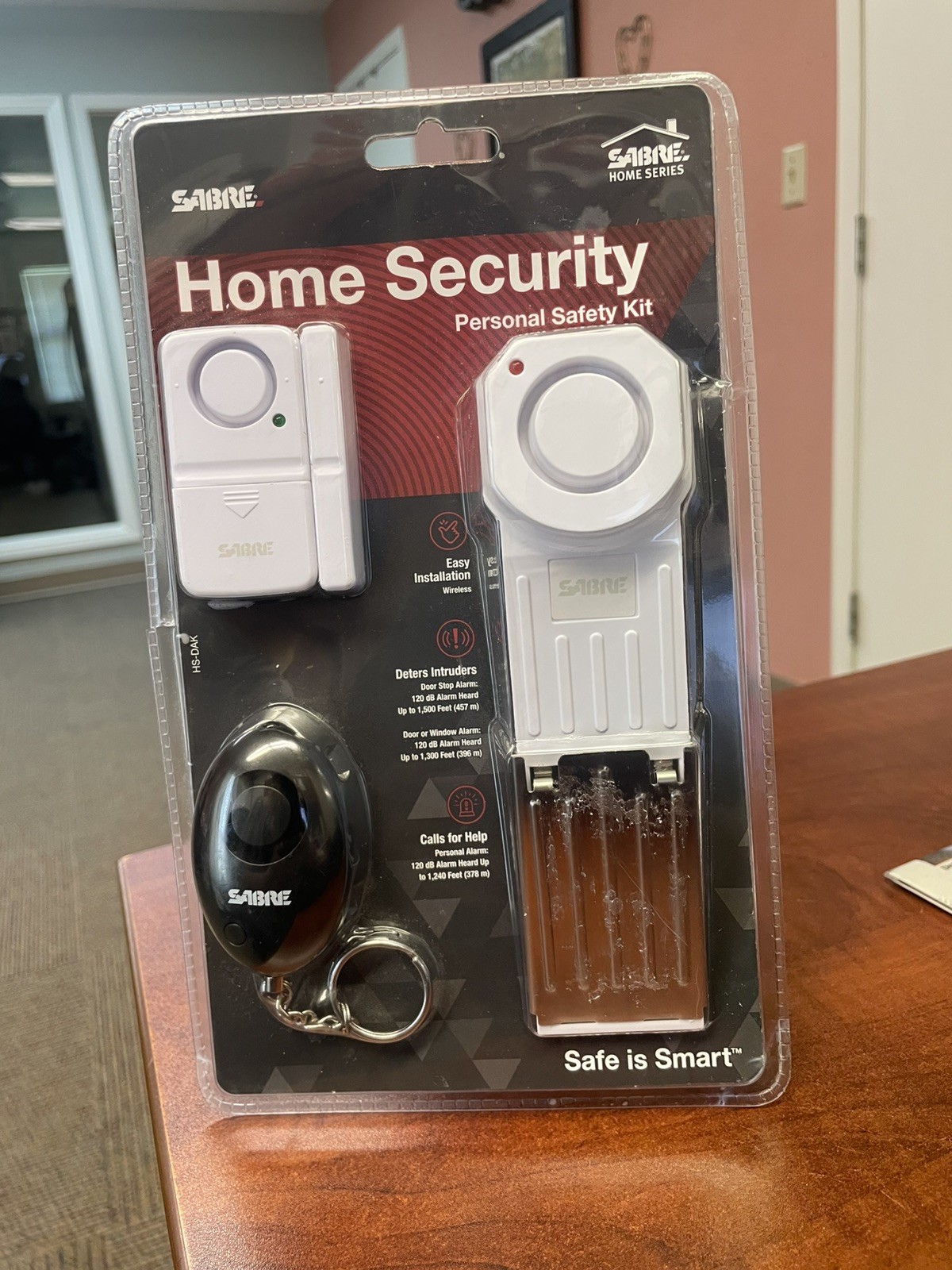 Dorm Apartment Alarm Kit, Window and Door Alarms Sabre Home Series Easy to Use