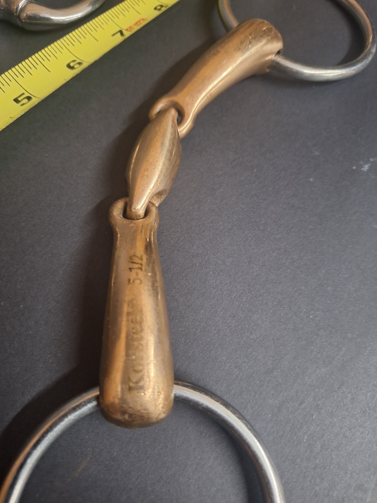 Korsteel Loose Ring Snaffle Horse Bit and unknown