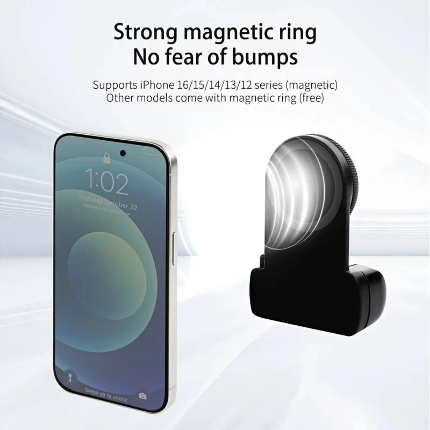 Smartphone Camera Shutter Grip Bluetooth Selfie Handle Photo Stabilizer Remote N