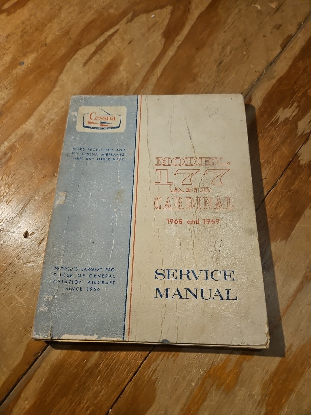 1968 and 1969 Cessna Model 177 and Cardinal Service Manual