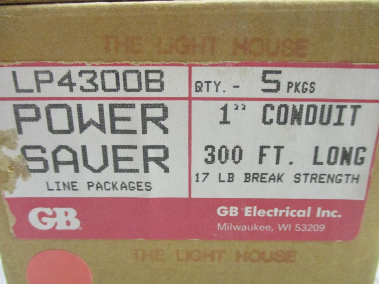 Gardner Bender LP4300 Power Saver Line Package Conduit Rat 300' LP4300B