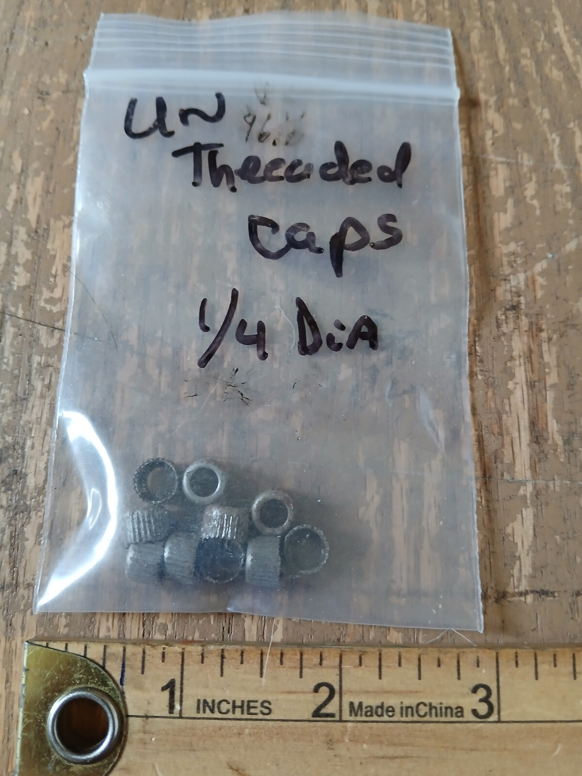 Bag of 10 Gunsmith 1/4" Caps - Used
