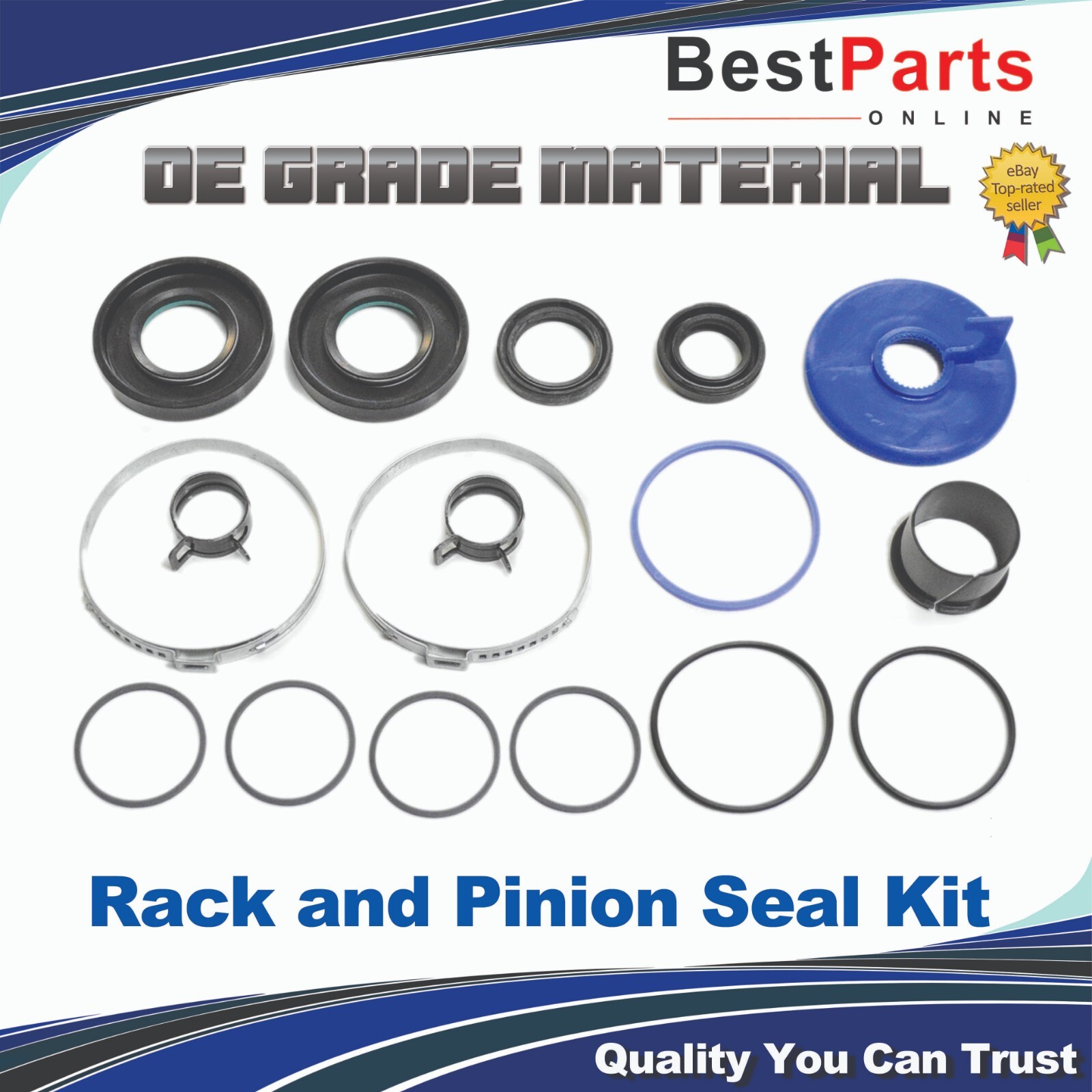 Power Steering Rack and Pinion Seal Kit for Nissan Murano AWD 2003-2007