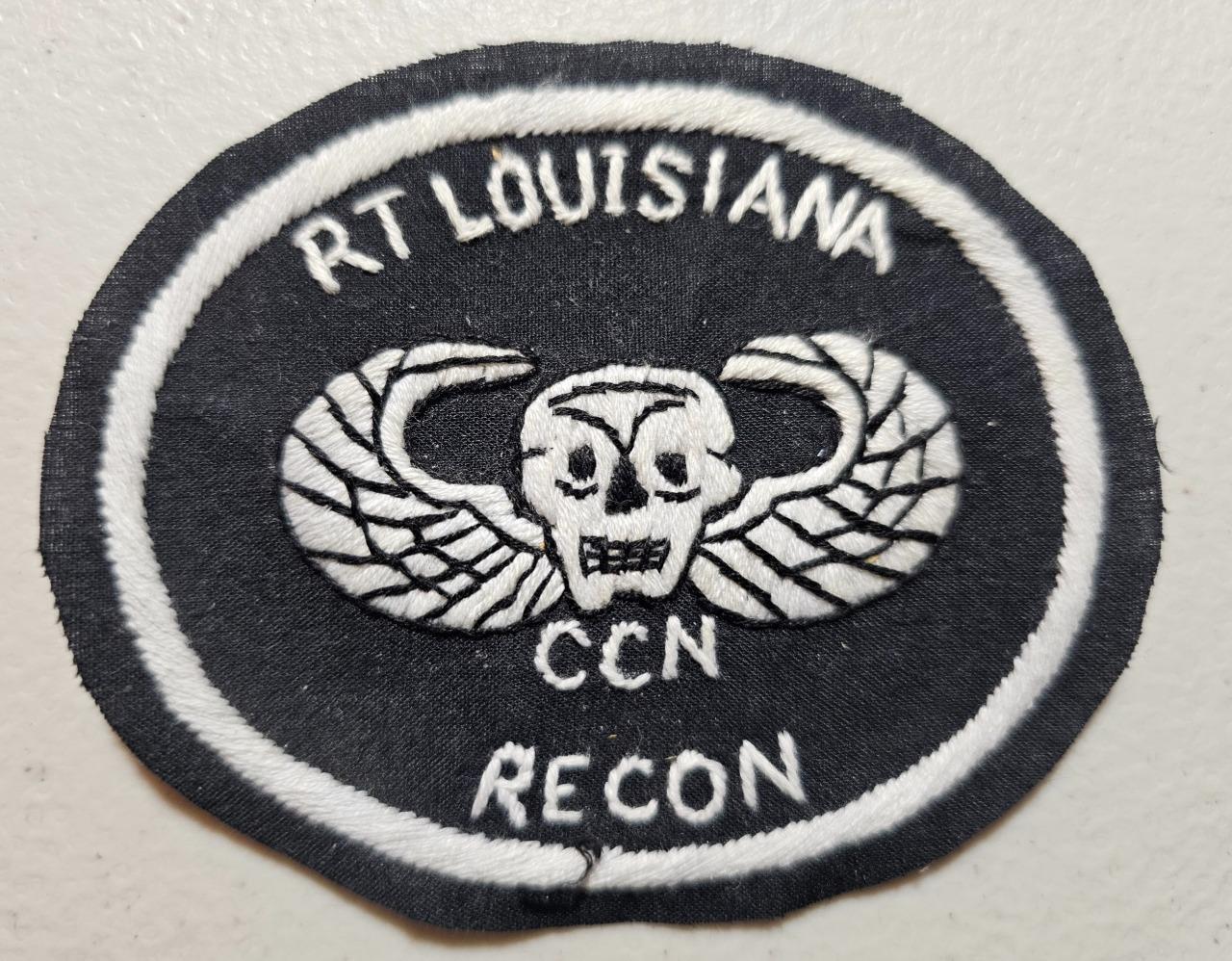 Vietnam Repro Patch:  RT LOUISIANA CCN RECON