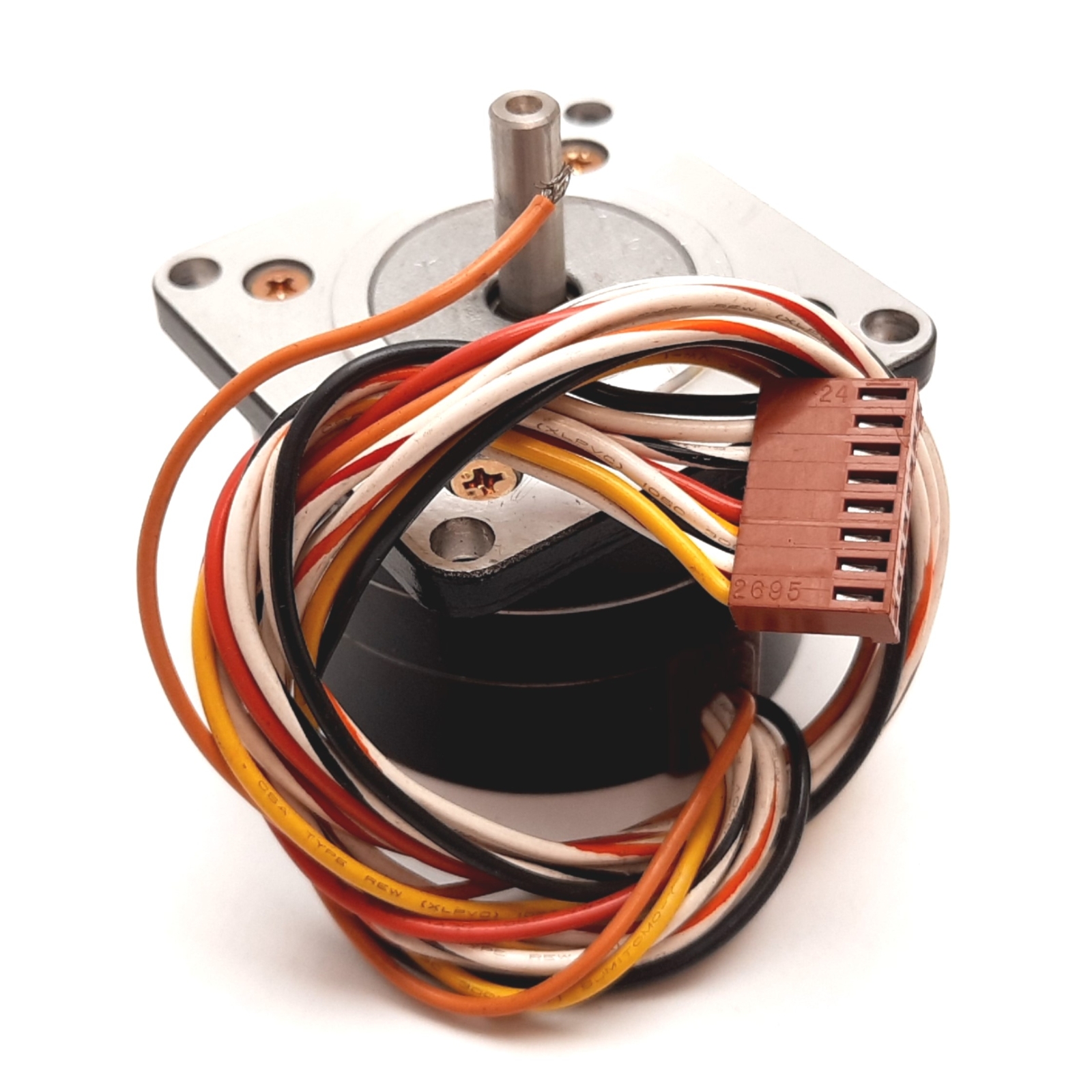 Vexta PH264-E1.5 Stepper Motor, 2-Phase, Resolution: 1.8°/Step, Shaft: 1/4"