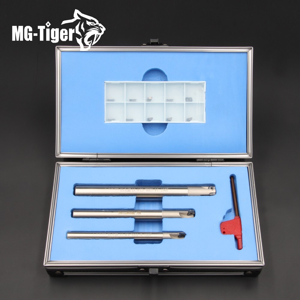 3pcs Milling Cutter Shank -  Little Tornado End Miller Set