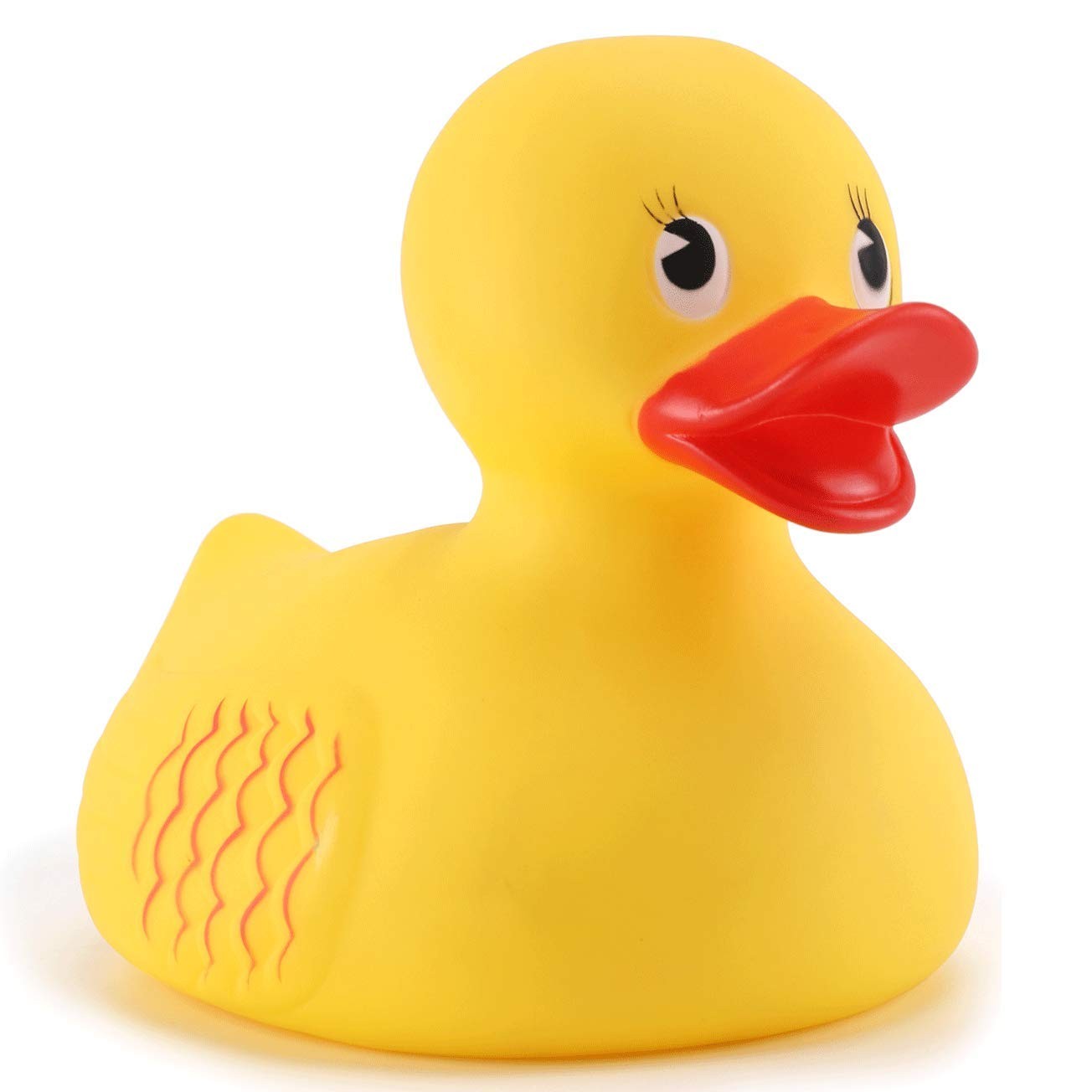 10" Jumbo Classic Yellow Rubber Duck Bathtime Toy, Floating Fun Pool Preschool