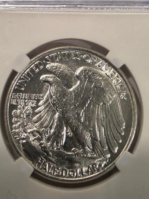 1947 Walking Liberty Half Dollar MS66