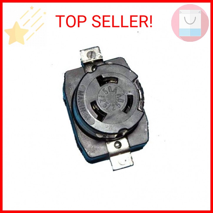 Marinco Power Products 6369CRS.OEM.Nms Receptacle, 50 Amp, 125V/250V Master/50