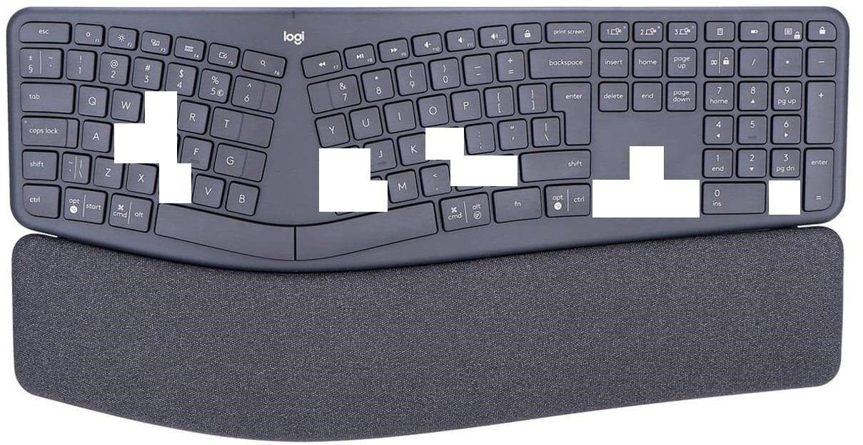 ST163 Replacement individual single key for keyboard Logitech Ergo K860