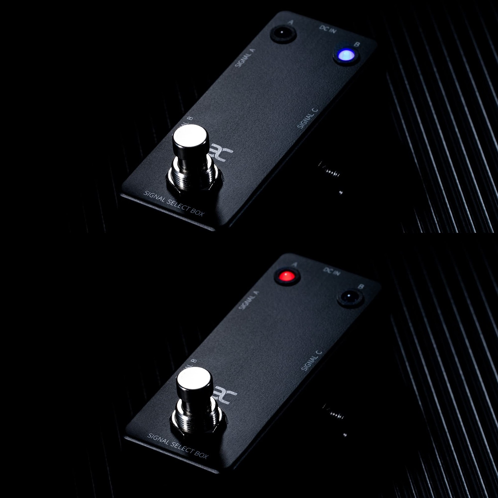EX Signal Line Select A/B Box AB Switch Pedal without Power Pack, Black