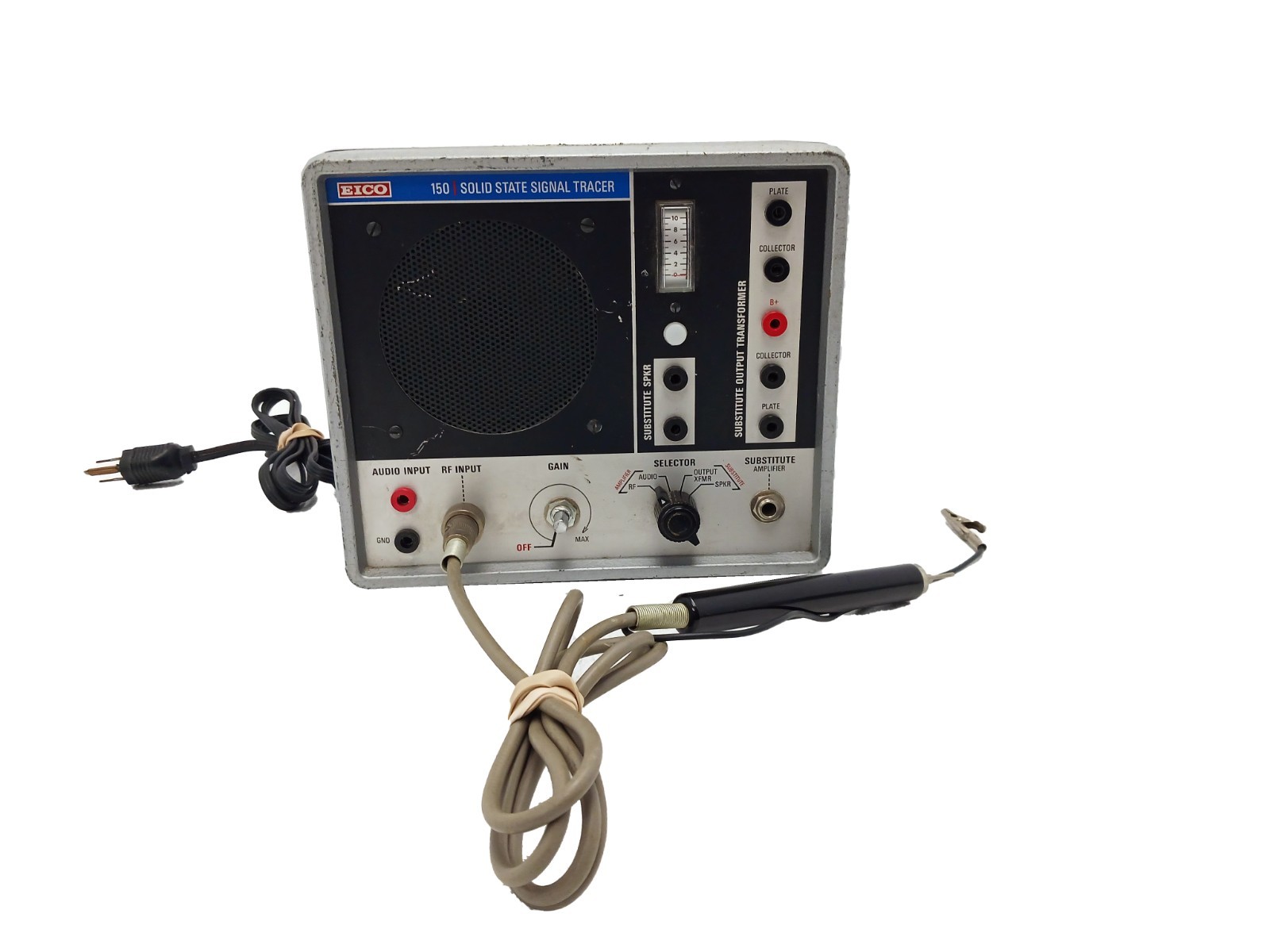 Vintage EICO 150 Solid State Signal Tracer With Probe 1970s READ DESCRIPTION