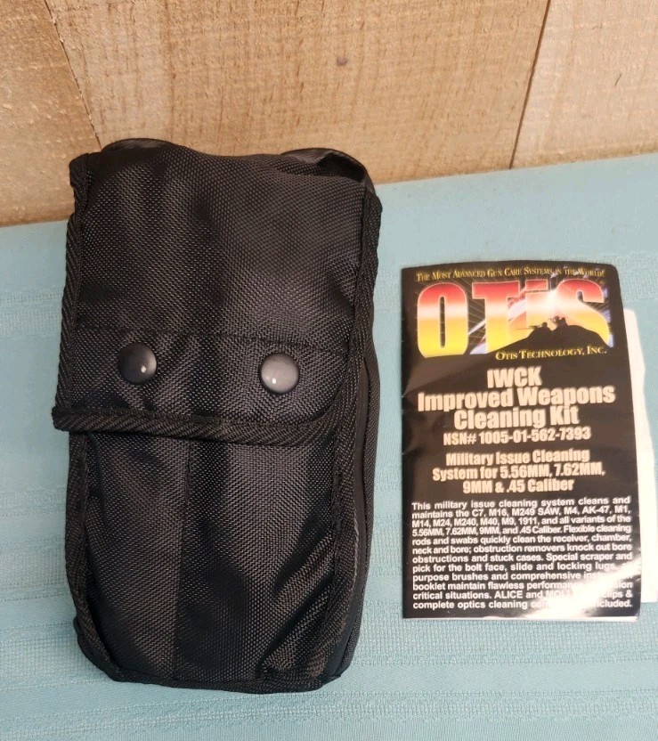 OTIS IWCK (IMPROVED WEAPONS CLEANING KIT) 5.56, 7.62 9MM AND .45 CAL Leatherman