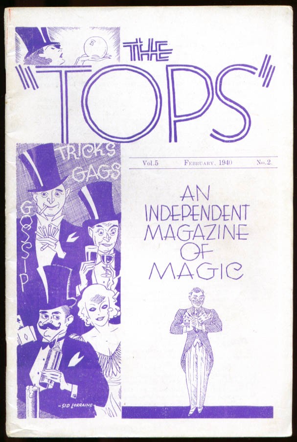 The TOPS Magic magazine 2/1940