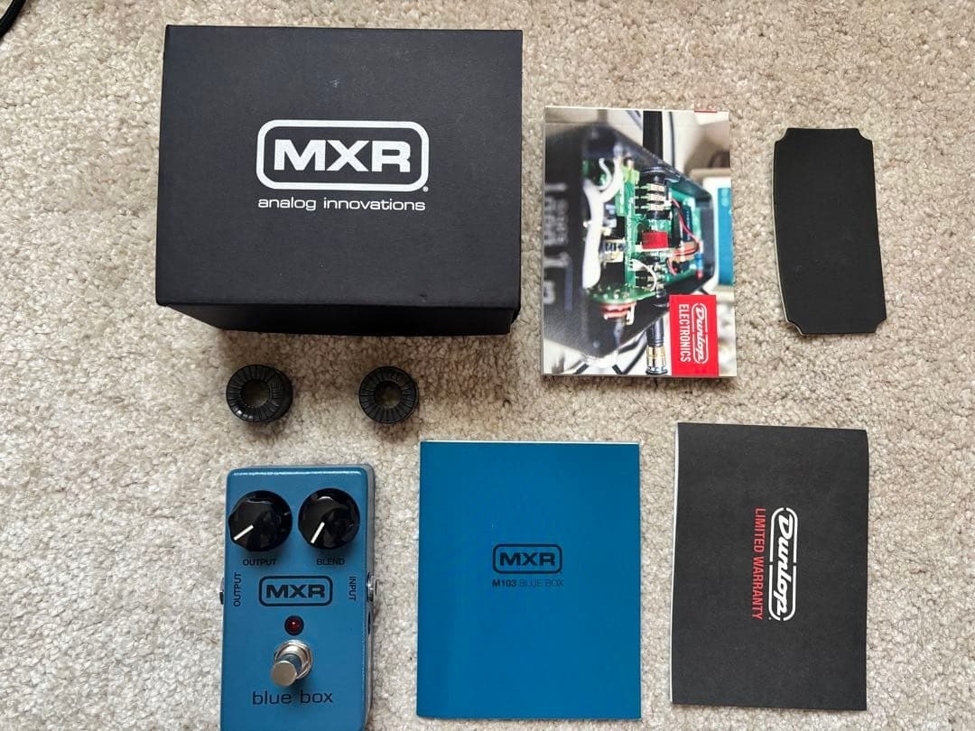MXR M103 Blue Box Octave/Fuzz Effects Pedal