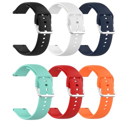AGGDSH band for Verizon Gizmo Watch 2 black+White+navy blue+teal+red+orange