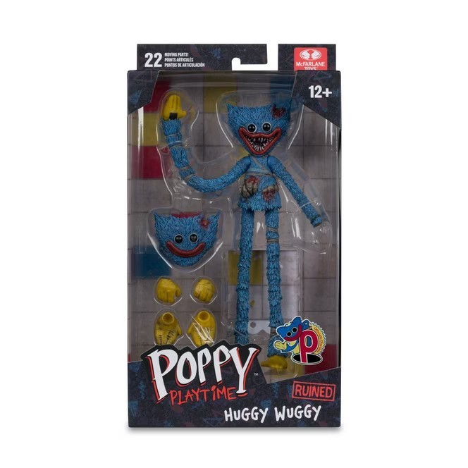 *SHIPS NOW* McFarlane Toys Poppy Playtime Huggy Wuggy (Ruined) 7" Figure NEW