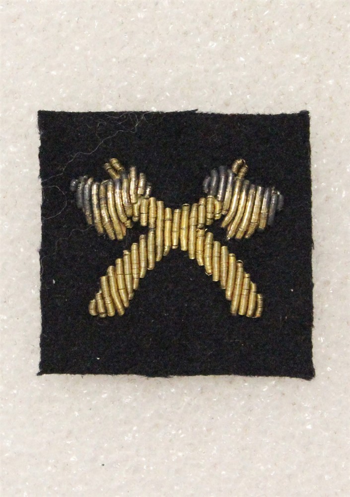 US Naval Lapel Insignia 1262: ATS & HBS Carpenter (c.1945-49) - single