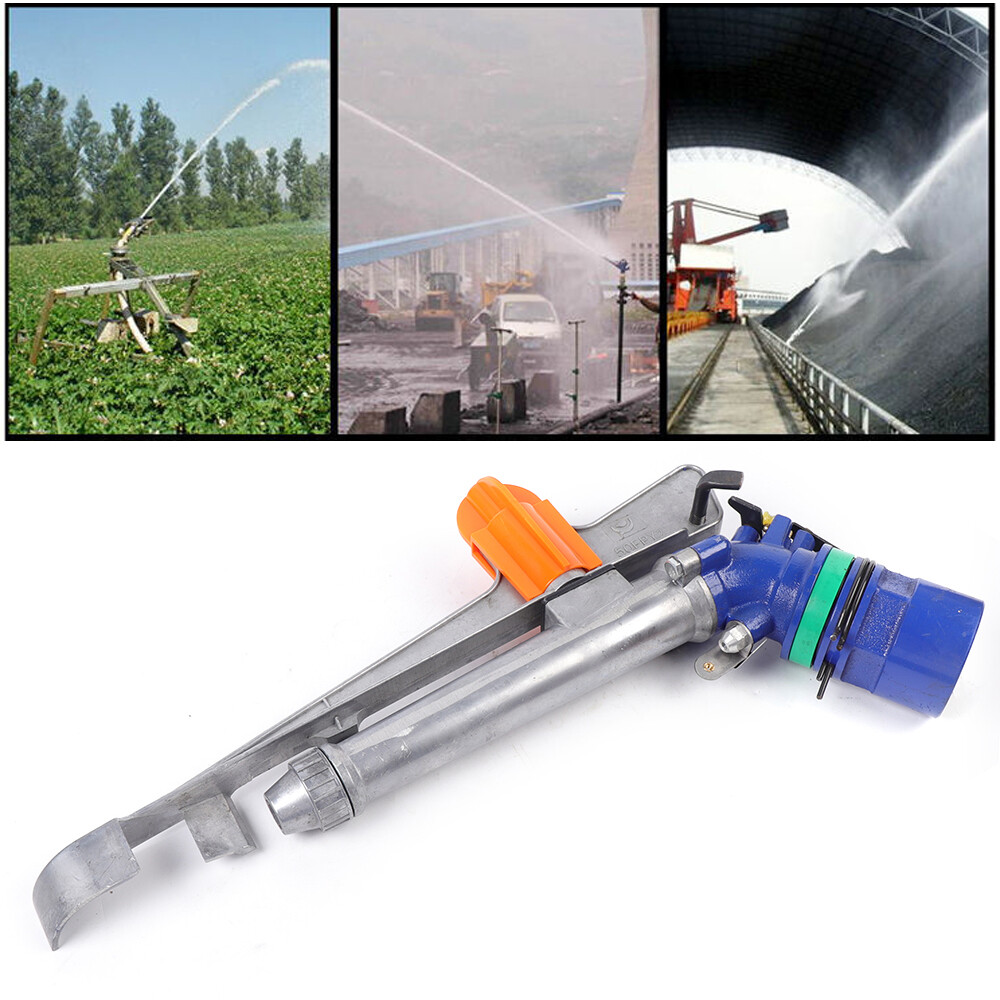 2.62" Agriculture Irrigation Spray Gun Water 360° Adjustable Sprinkler