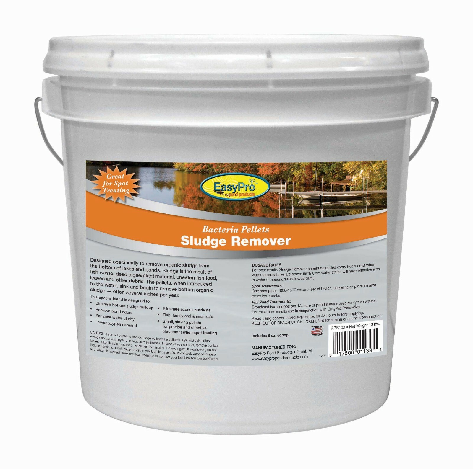 Pond Bacteria Sludge Remover Pellets - ABB10X