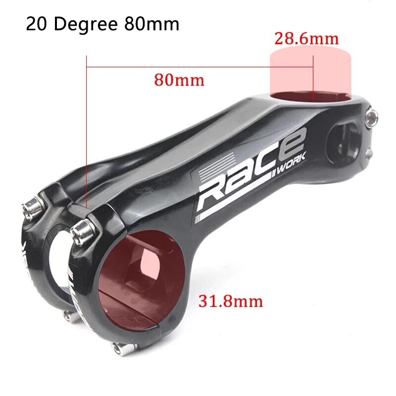 Negative Table Stem 20 Degree Mountain Bike Table Vtt Handlebar Bicycle Bridge