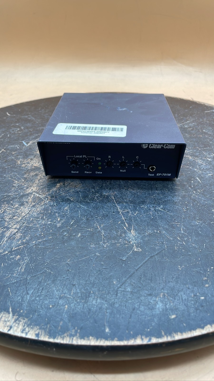 Clear-Com EF-701M Digital Hybrid Telephone Interface Intercom System Module Unit