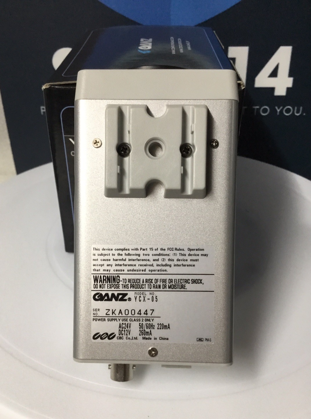 GANZ YCX-05 Series Security Color Camera W/ 2.8-12mm 700TVL WDR Day/Night NEW!