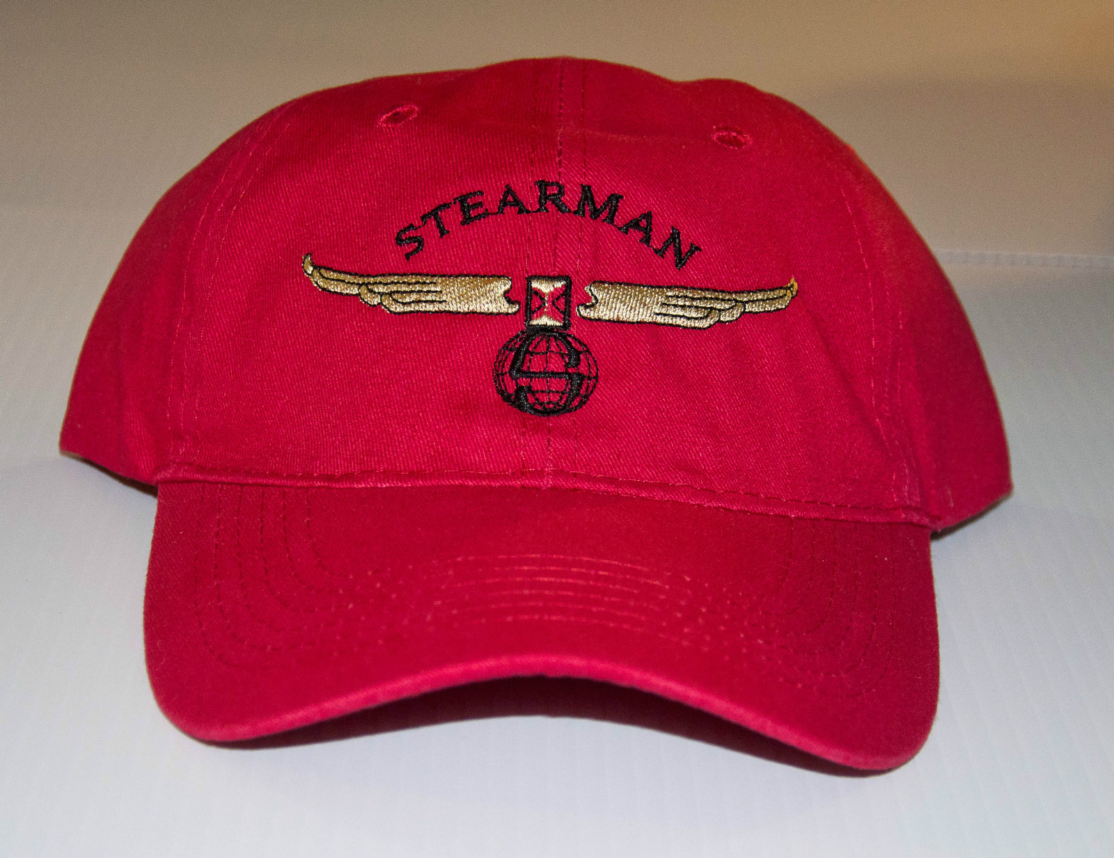 STEARMAN Cap  RED FREE SHIPPING