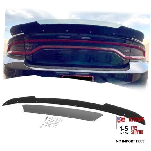 Venom V1 Style Rear Wickerbill Spoiler for Dodge Charger 2015-2024 SRT Scat