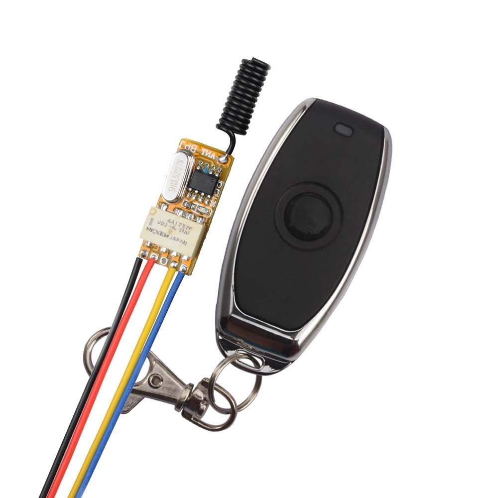 Mini Remote Relay 12V Wireless Control Switch, 433Mhz Remote...