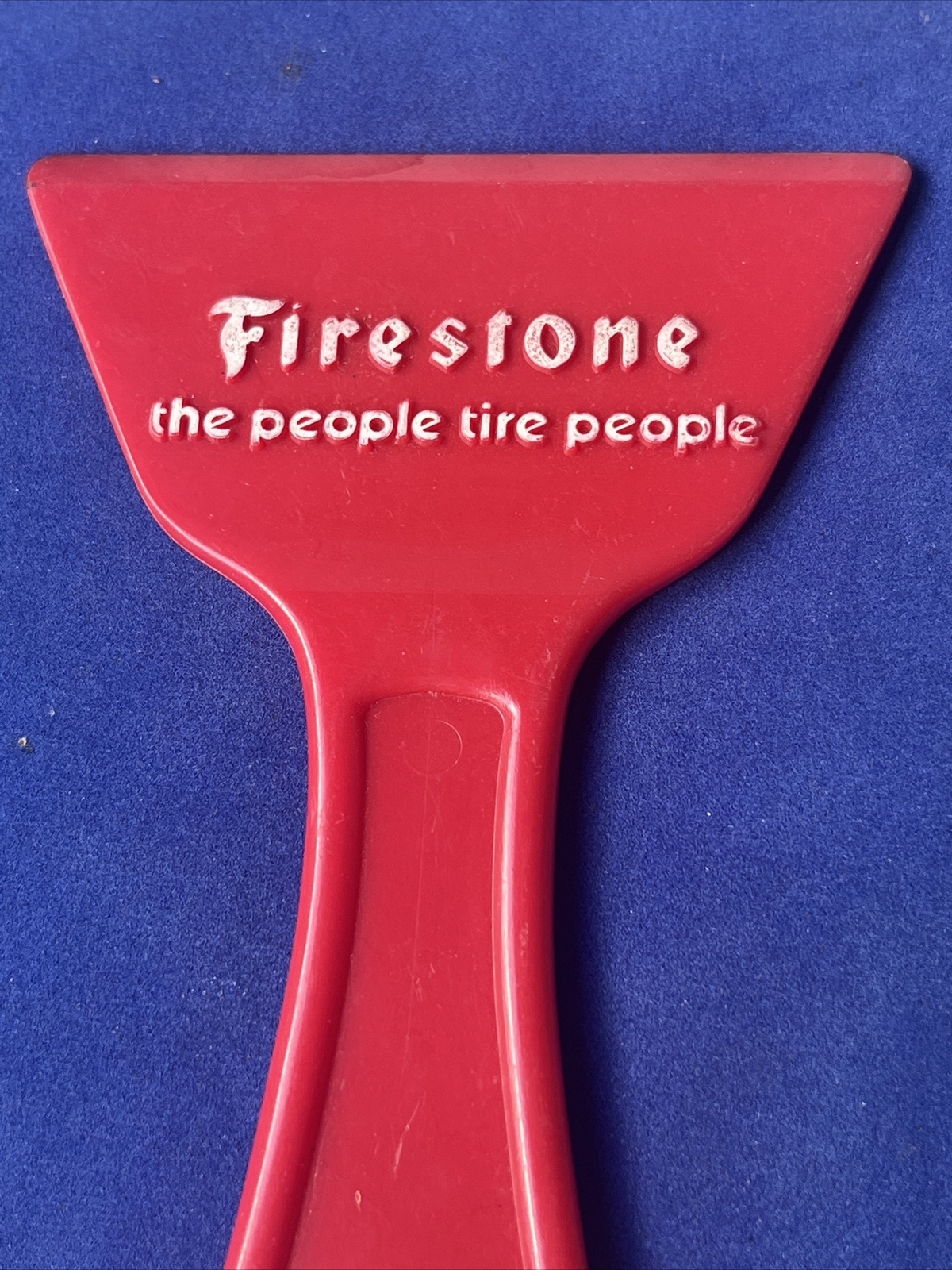 VINTAGE FIRESTONE ICE WINDSHIELD SCRAPER TOOL (L)