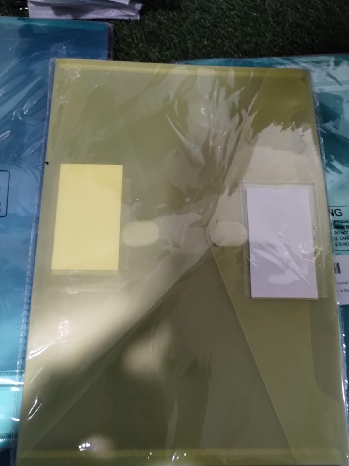 70 PCS Plastic File Folders Envelopes for Documents, School Office Reusable