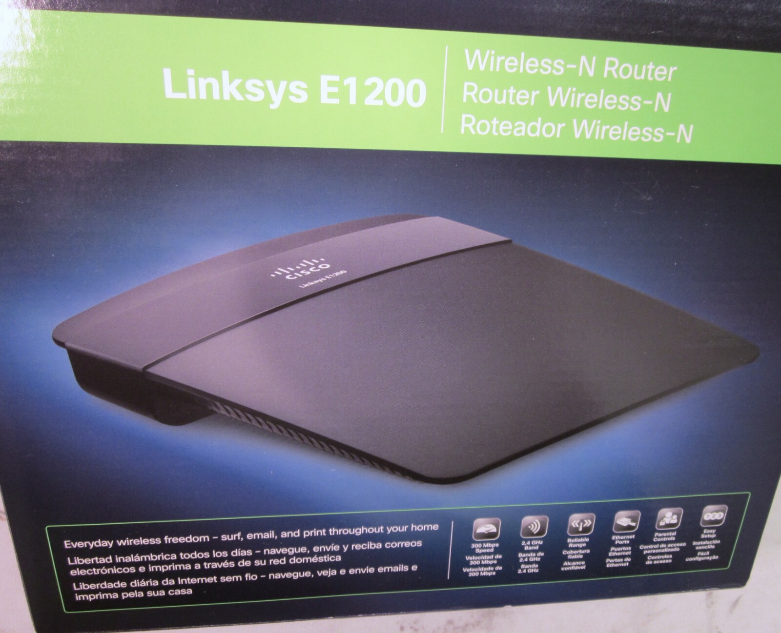 Linksys E1200 Wireless – N Router