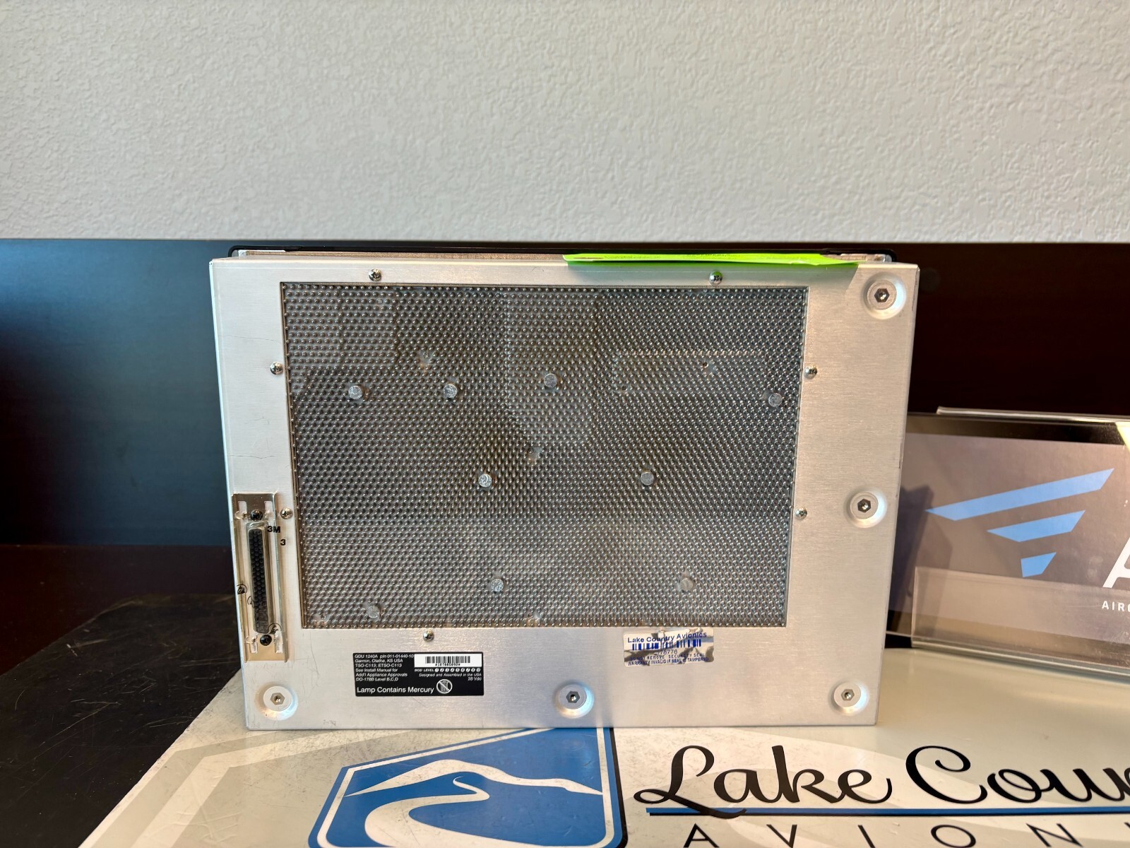 Display Unit GDU1240A 011-01440-10 Removed Working