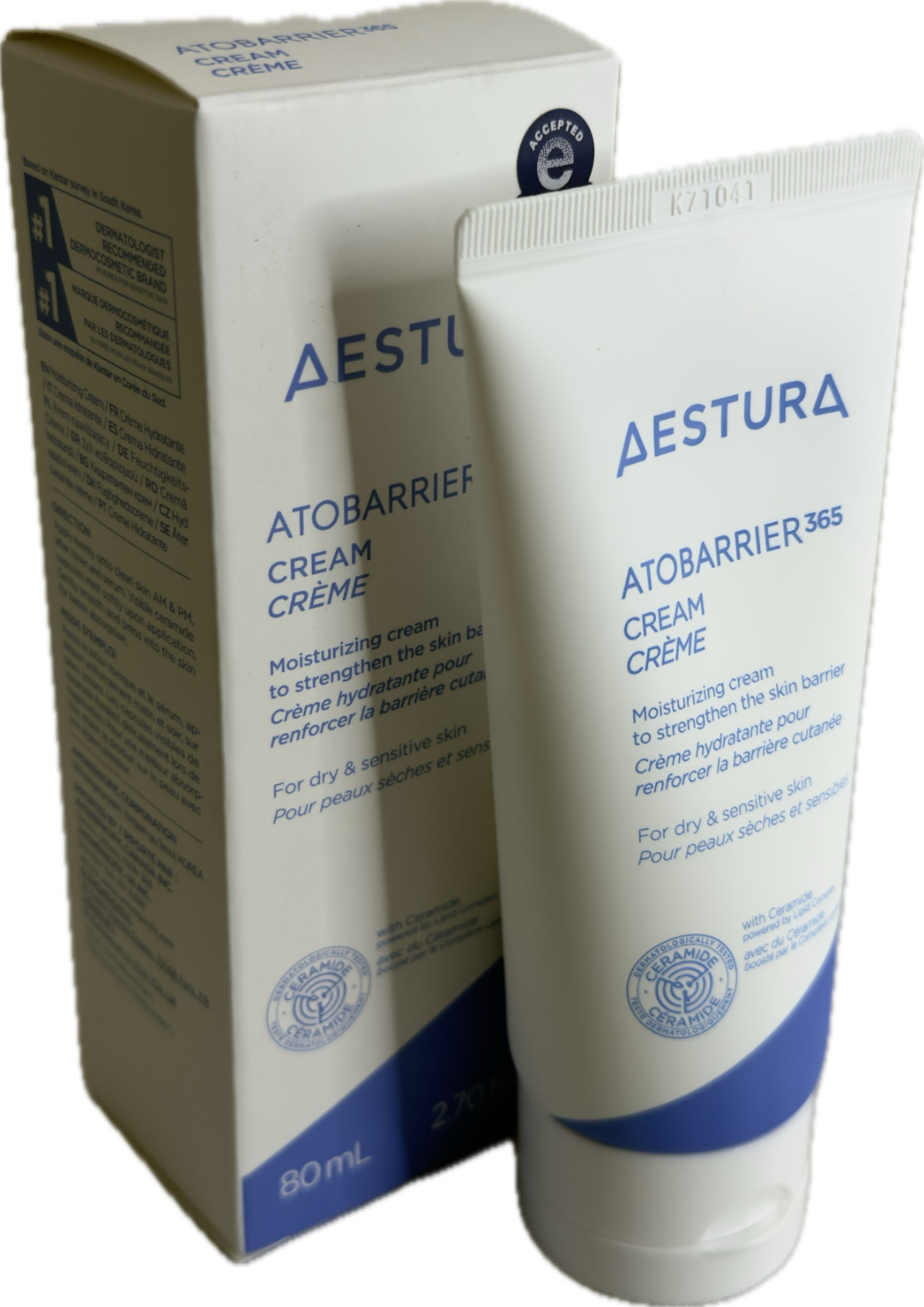 AESTURA Atobarrier365 Cream 2.70 fl.oz. EXP: 2028-05 (New in Box/Unused)