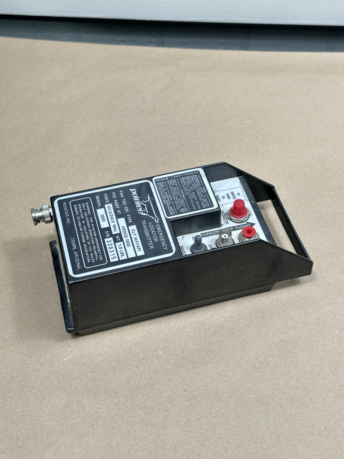 Pointer Model 3000 ELT (D2047)