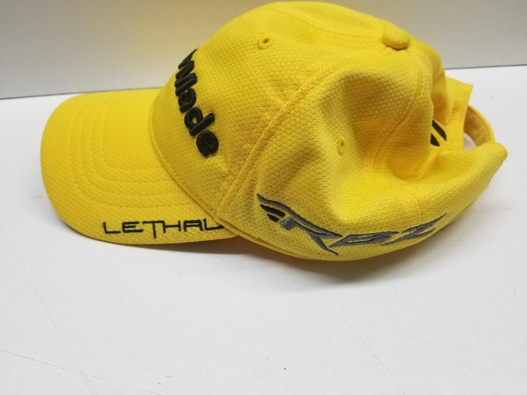 TaylorMade Golf R1 RBZ Lethal Golf Hat Yellow One size Cap Hat - MINT