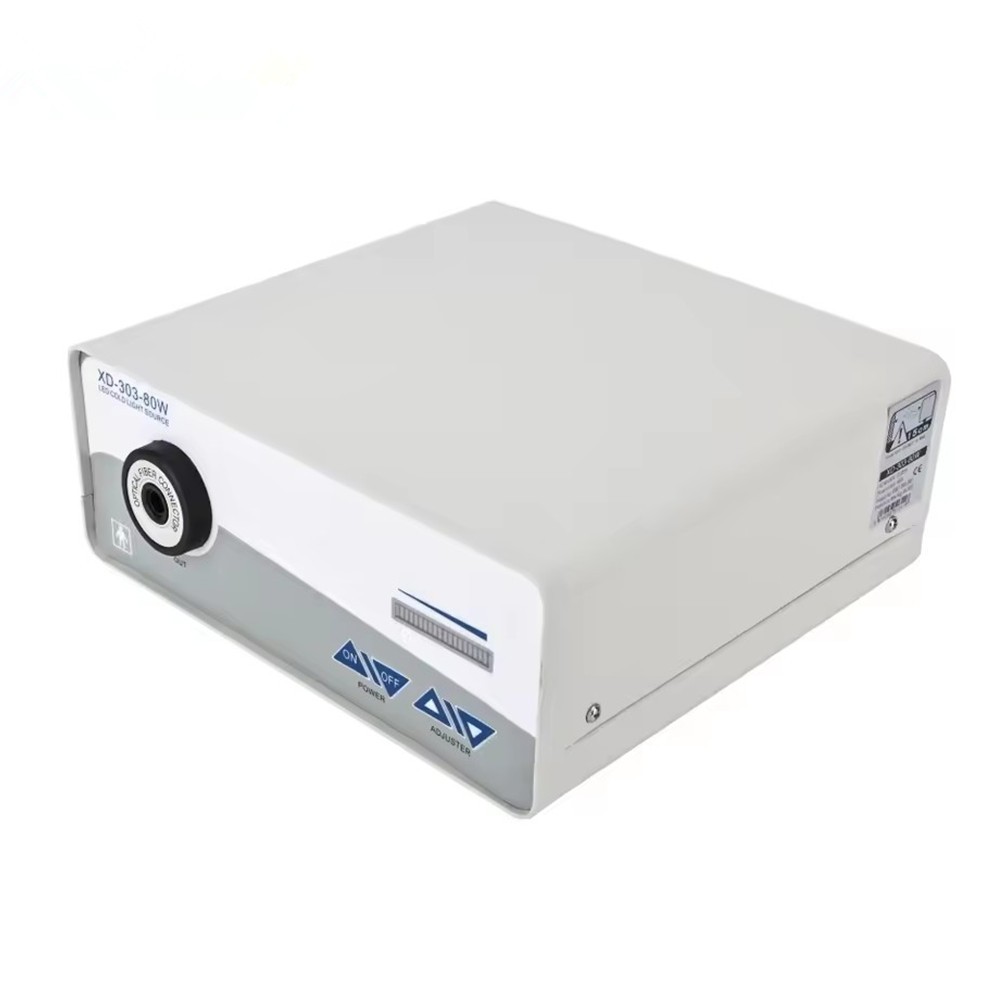 80W LED Medical Cold Light Source Endoscopy Cold Light Source for Inspection