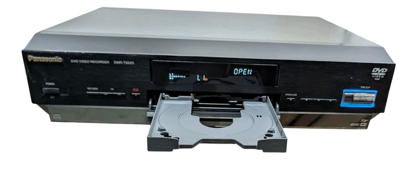 Panasonic DMR-T2020D DVD Recorder Player Tested Remote