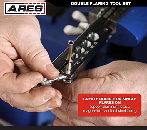 18019 - with Extra Adapters- Use on Copper, Aluminum, Double Flaring Tool Set