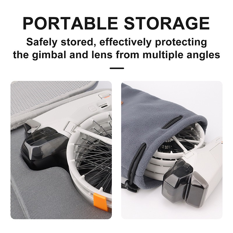 For DJI FLIP Drone Gimbal Protective Silicone Lens Cover Anti-scratch Dustproof